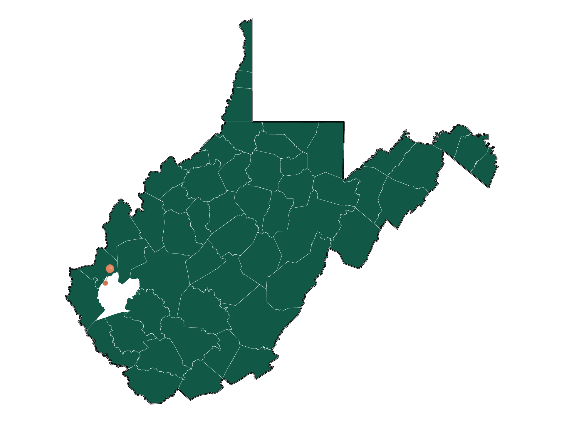 Safety in West Hamlin, West Virginia (crime rates and environmental