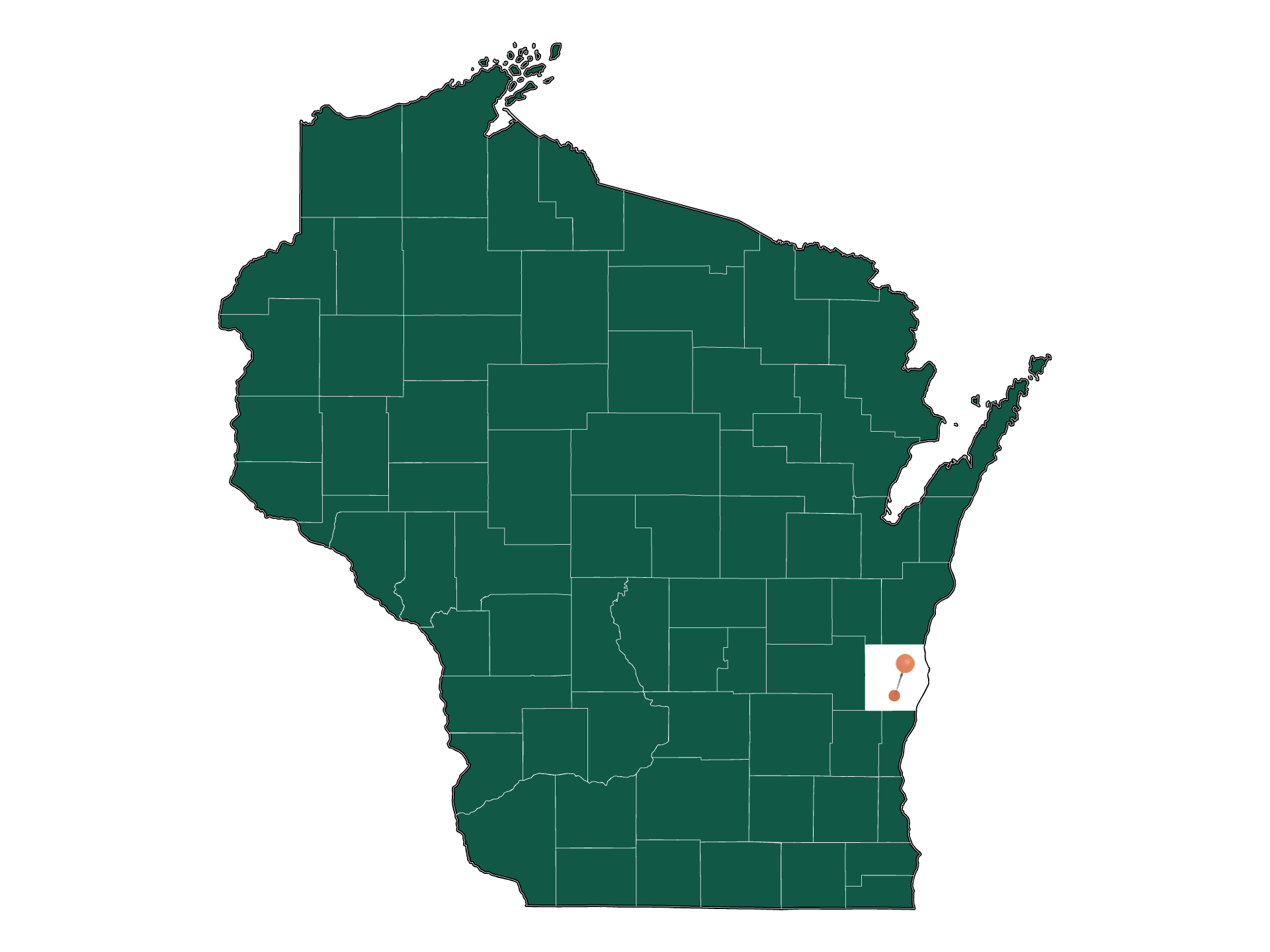 Moving to Adell, Wisconsin in 2022